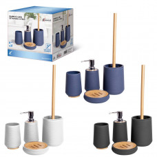 BAMBOO LINES SET 4PZ. BAGNO ASS. (4pz)